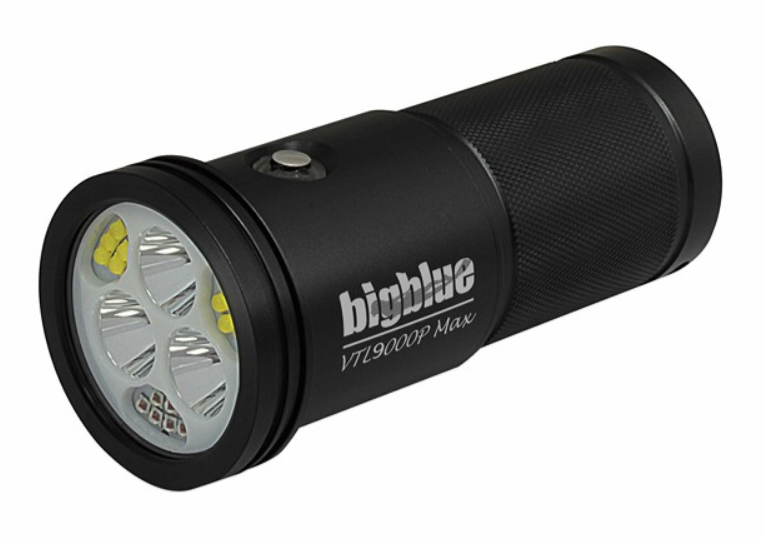 VTL9000P MAX Video- und Tauchlampe von BigBlue