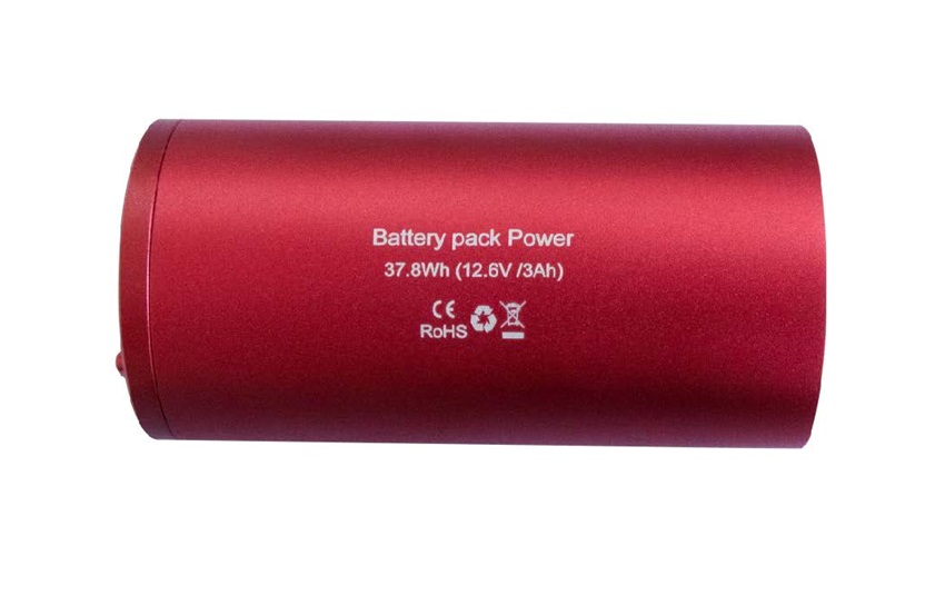Battery pack for GTX underwater strobe