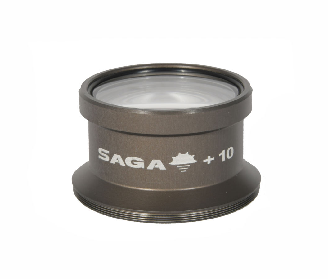 10 diopter Achromatic lens by Saga