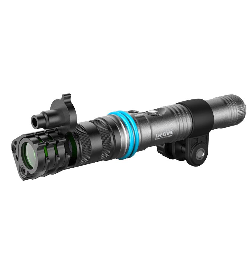 WF068 Smart Focus 1000FR Fokuslampe mit Snoot + Filter von Weefine