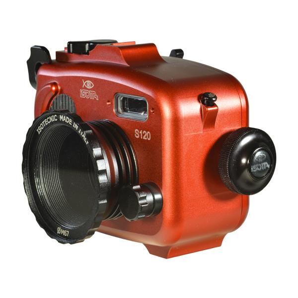 Canon PowerShot S120 Unterwassergehäuse von Isotta