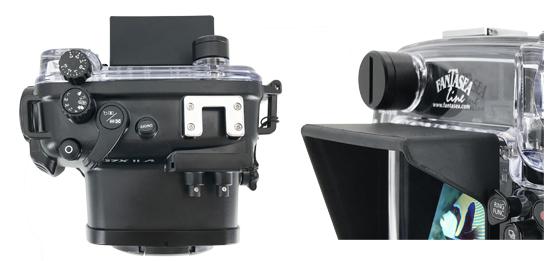 Canon PowerShot G7X II Underwater Housing M16 by Fantasea