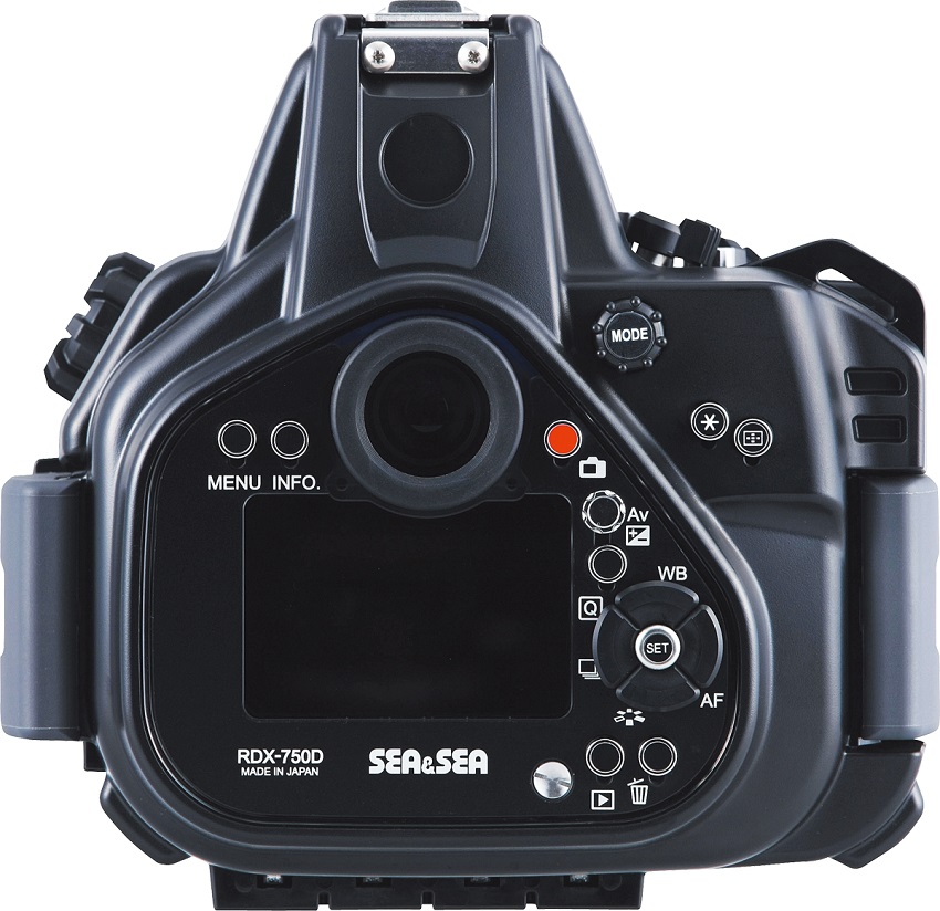 Canon EOS 750D/800D/REBELT6i/T7i Unterwassergehäuse von Sea&Sea