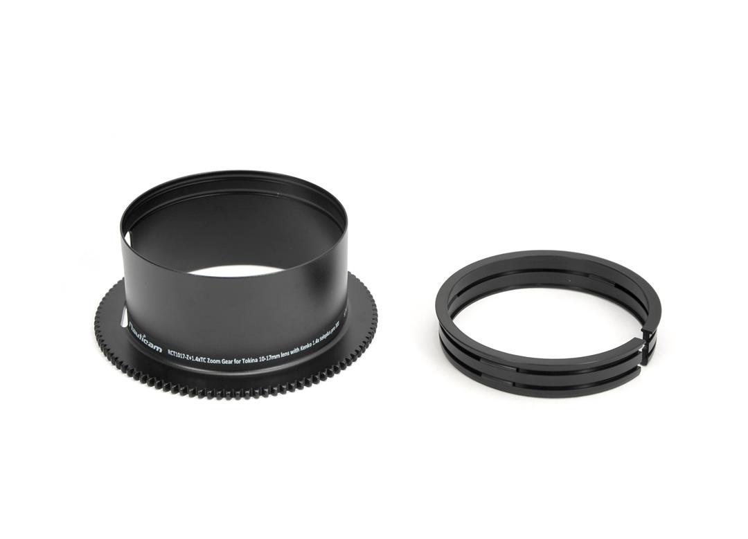 Zoom Gear for Tokina 10-17mm with Kenko 1.4x teleplus pro 300