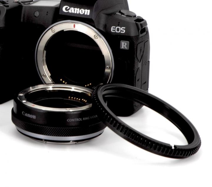 Bedienring für Canon EF-EOS R Bajonettadapter mit Steuerungsring