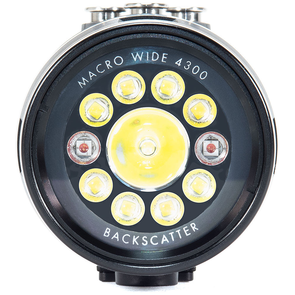 MW-4300 Unterwasser Videolampe von Backscatter