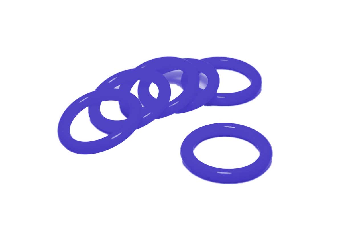 O-Ringe für 1-Zoll-Kugelkopf (blau)