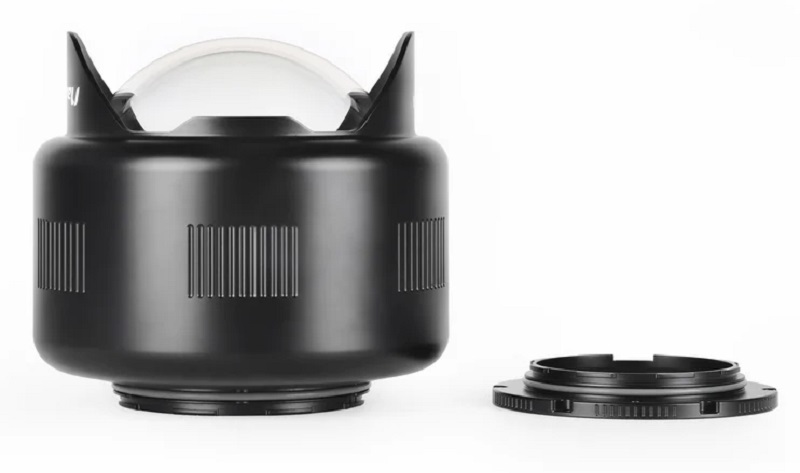 0.36x Wide Angle Conversion Port (WACP-1B) with interchangeable port ring (N120/N100)