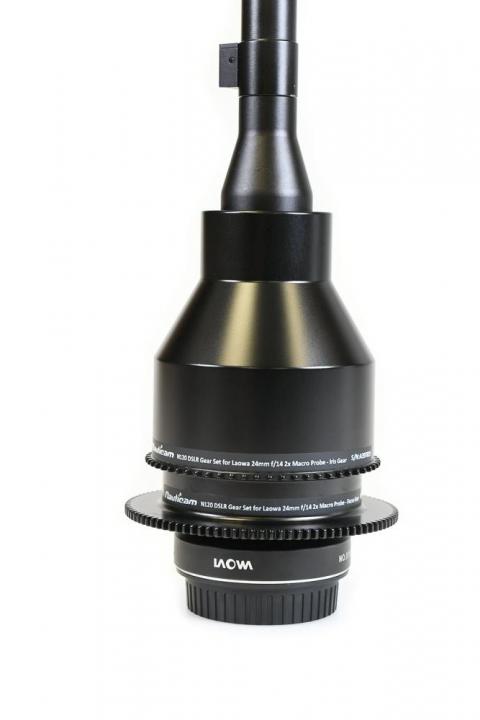 Gear Set for Laowa 24mm f/14 2x Macro Probe for DSLR (N120)
