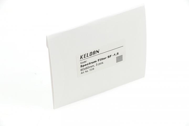 SpectrumFilter SF -1.5, Filterfolie 60 x 60 mm (3 Stück)