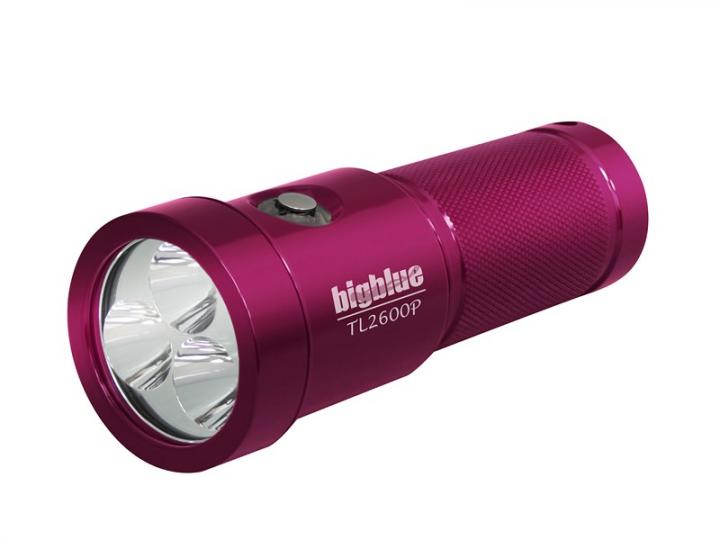 TL2600P Tauchlampe (pink)