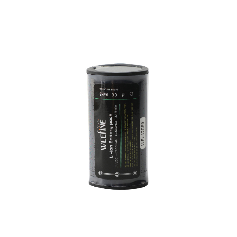 Spare battery 3*18650 Li-Ion, 3400mAh