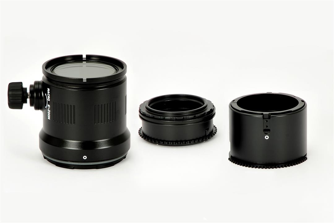 Makro-Port und Zoomring-Set für Olympus M.Zuiko Digital ED 12-50 mm F3.5-6.3 EZ